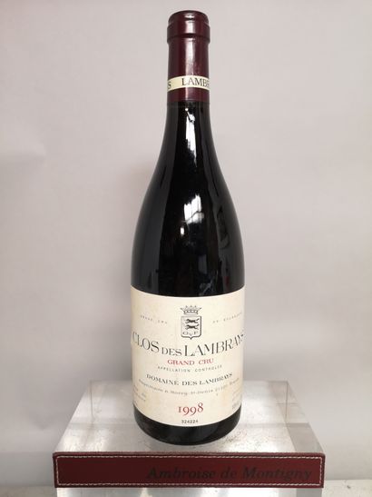 null 1 bouteille CLOS des LAMBRAYS Grand cru - Domaine des LAMBRAYS 1998 Étiquette...