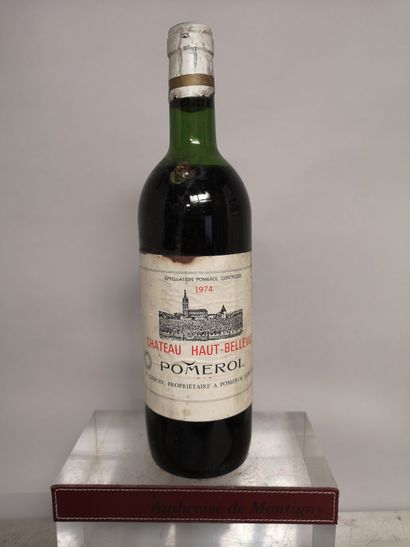 1 bouteille Château HAUT BELLEVUE - Pomerol...