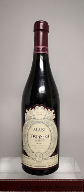 null 1 bouteille AMARONE Castasera - MASI 1998 Étiquette légèrement griffée.