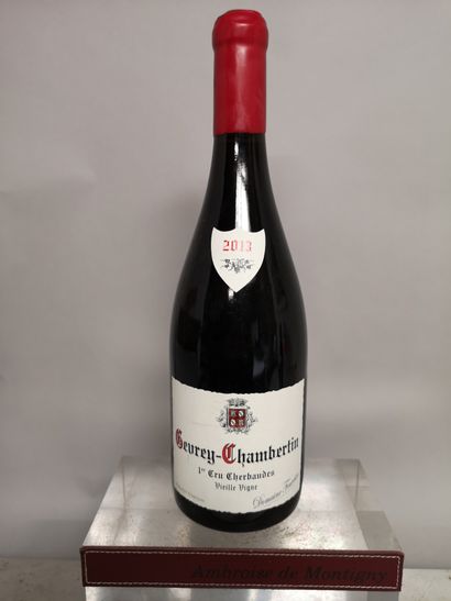 null 1 bouteille GEVREY CHAMBERTIN 1er cru "Cherbaudes" Vielles Vignes - FOURRIER...