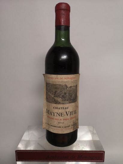 1 bouteille Château MAYNE VIEIL - Fronsac...