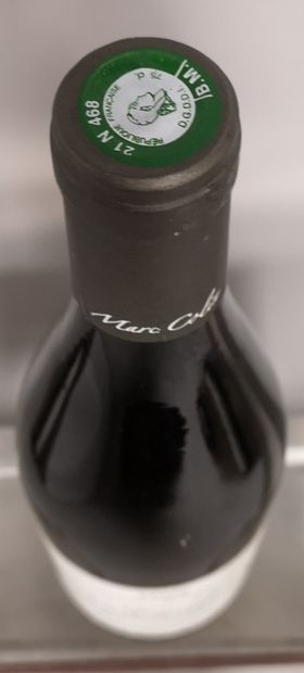 null 1 bouteille CORTON CHARLEMAGNE Grand cru - Marc COLIN 2008 Étiquette légèrement...
