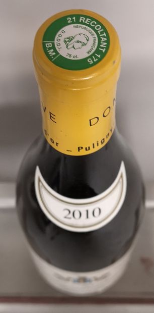 null 1 bouteille BÂTARD MONTRACHET Grand cru - Dom. LEFLAIVE 2010 Étiquette légèrement...