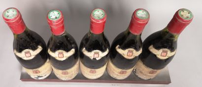 null 5 bouteilles ECHEZEAUX - Lionel J. BRUCK 1962
