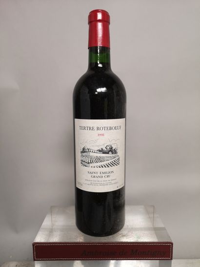 null 1 bouteille Château TERTRE ROTEBOEUF - St. Emilion Grand cru 1998