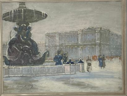 Ogier d'Arty (Xxè siècle) 
Place de la Concorde...