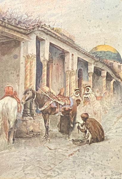 null Orientalist school

Marshal Ferrand in an oriental city

Watercolor, signed...