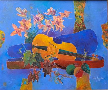 Tony AGOSTINI (1916-1990) 
Fleurs et fruits...