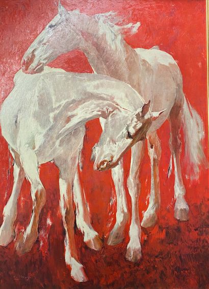 null Ricardo ARENYS GALDON (1914-1977)

Horses

Oil on canvas, signed lower left.

Size...