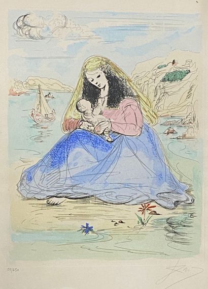 null DALI after

Virgin and Child

lithograph in colors, signed lower right and numbered...
