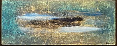null A. LAURENT, ca. 1930

Fantasia and Abstract Landscape

Painting on gold leaf,...