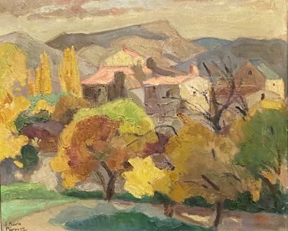 null J.Mario PÉROUSE (1880-1958)

view of a southern village

Oil on canvas, signed...