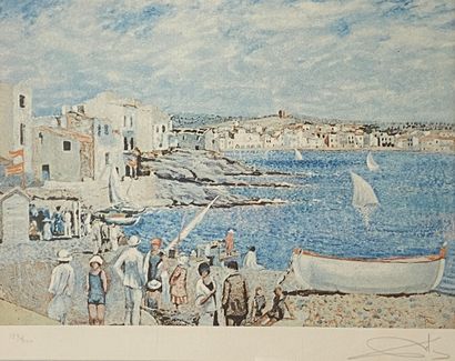 null SALVADOR DALI

View of Cadaquès

Lithograph in colors, signed in pencil at the...