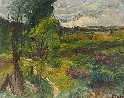 null Joseph LE TESSIER (1867-1949)

Landscape

Oil on panel, signed lower right

Size...