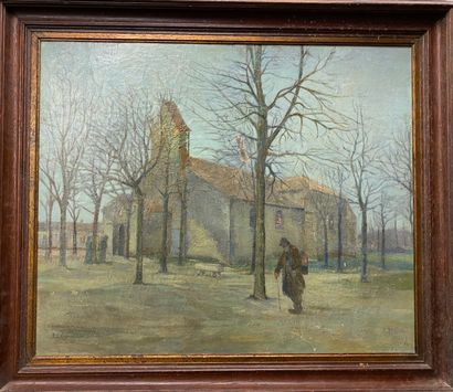 null Pierre Gaston RIGAUD (1874-1939)

Vue d’église

Huile sur toile 

Signée en...