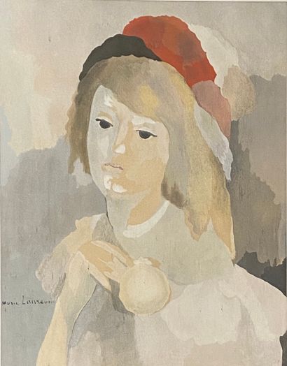 null Marie LAURENCIN (d'après)

Portrait de femme

Sous verre

44,5 x 34,5 cm (à...