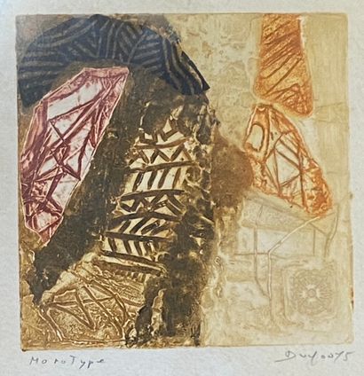 null Modern School

Composition in yellow

Monotype, signed on the lower right.

Size...