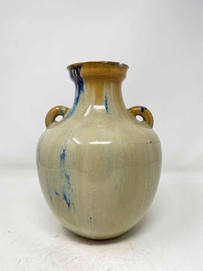 null Auguste DELAHERCHE (1857-1940)

Vase balustre à anses en céramique émaillée...