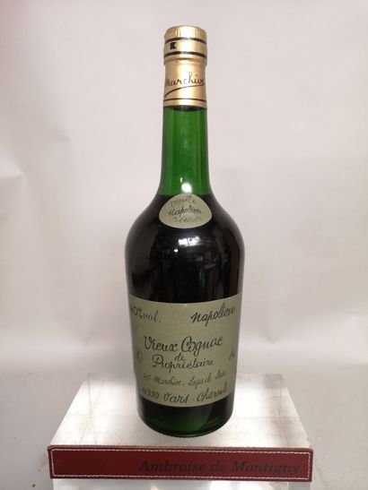 null 1 bottle VIEUX COGNAC Napoleon "Vieille reserve"- R.G. MARCHIVE