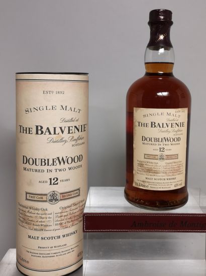 null 1 bottle 100ml WHISKY THE BALVENIE "Doublewood" - 12 years old
