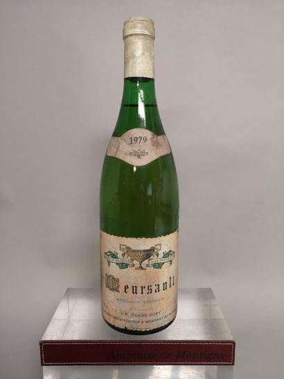 null 1 bottle MEURSAULT - J.F. COCHE DURY 1979

Label slightly stained and damag...