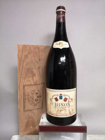 null 1 double magnum CHINON - COULY DUTHEIL "BARONNIE la MADELEINE" 1982