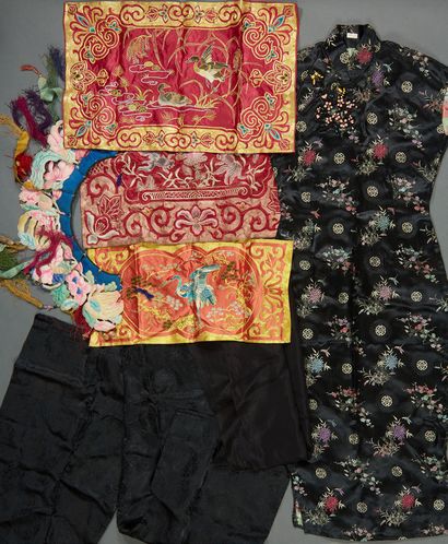 ASIE Set of clothes and various fabrics