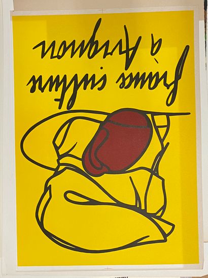 null XXth century. 

Important lot of prints and posters, notably by Dany Lartigue,...