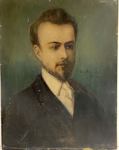 null Emile Henri BERNARD (1868-1941)

Portrait d'homme à la redingote noire

huile...