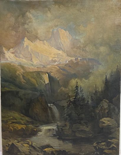 null Anatole MOUDRETZOV (1944)

Paysage de montagne

Huile sur toile, signée en bas...