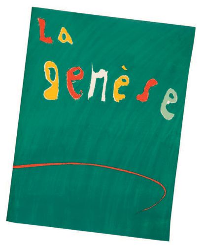 LANSKOY, ANDRÉ *** La Genèse. Paris, Bibliophiles d'Union
Française, 1966. 1 vol....