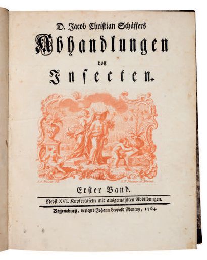 SCHÄFFER, Jacob Christian Abhandlungen von insecten.
Regensburg, Johann Leopold Montag,...