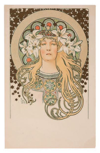 Alphonse MUCHA (1860-1939) "Sarah Bernhardt"
Uncirculated, good condition