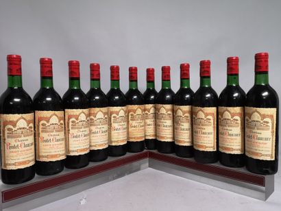 null 12 bouteilles Château PONTET-CLAUZURE - Saint Emilion Grand Cru 1966

Étiquettes...