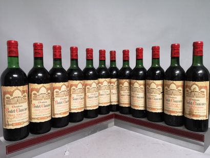 null 12 bottles Château PONTET-CLAUZURE - Saint Emilion Grand Cru 1964

Labels slightly...