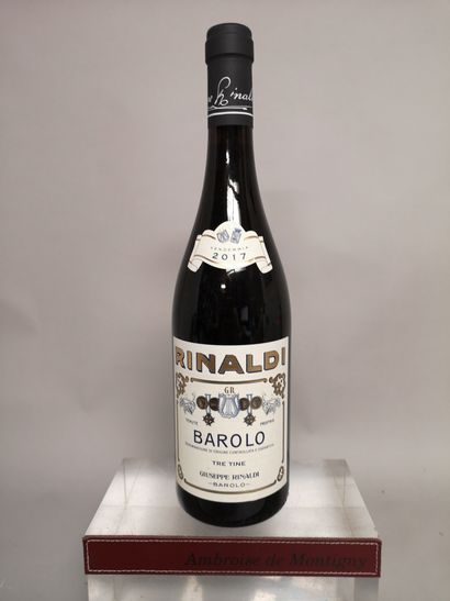 null 1 bouteille ITALIE - BAROLO "Tre Tine" - Giuseppe RINALDI 2017