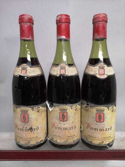 null 3 bottles POMMARD - Lionel J. BRUCK 1970

Stained and damaged labels. Levels...