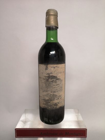 null 1 bouteille Château CANON - Grand cru de Saint Emilion 1970

Etiquette abîmée....