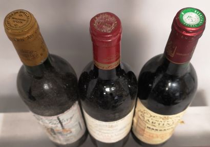 null 3 bottles BORDEAUX DIVERS

1 Ch. HAUT BAGES LIBERAL 1988 - 5th GCC Pauillac,...