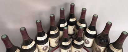 null 12 bouteilles ARBOIS "Cuvée Pasteur" - H. MAIRE 1995 A VENDRE EN L'ETAT

Une...