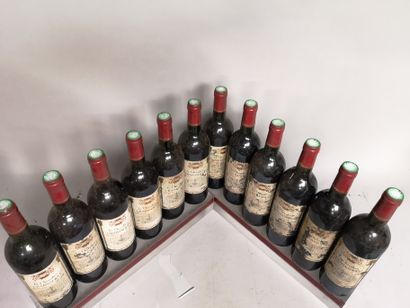 null 12 bouteilles Le CHEVALIER CHABASOULT - Bordeaux 1998 A VENDRE EN L'ETAT
