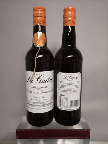 null 2 bouteilles ESPAGNE - JEREZ MANZANILLA "La Guita"