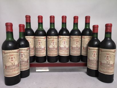 null 10 bottles Château de La VIEILLE CLOCHE - Saint Emilion 1966

Labels slightly...