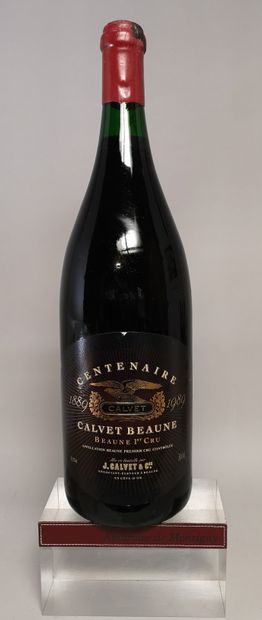 null 1 double magnum BEAUNE 1er cru - J.CALVET Edition of the centenary of the house...