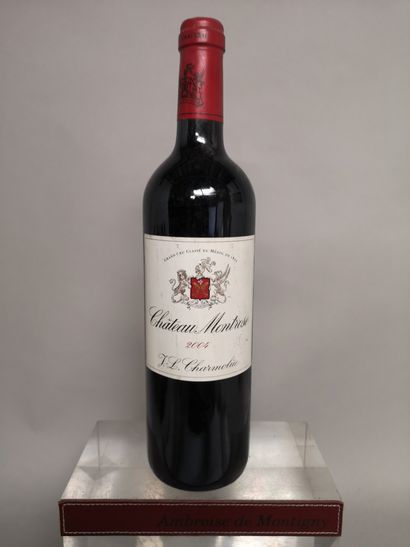 null 1 bottle Château MONTROSE - 2nd GCC Saint Estèphe 2004

Label slightly stai...