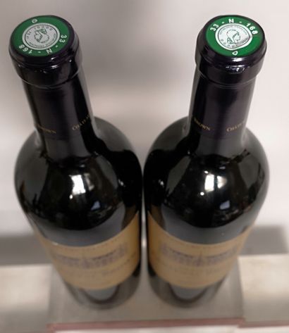 null 2 bouteilles Château CANTENAC BROWN - 3e Gcc Margaux 2016