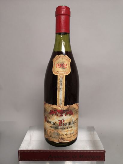 null 1 bottle VOSNE ROMANEE 1er Cru "Les Malconsorts" - André CATHIARD 1982

Stained...