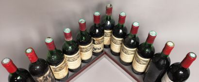 null 12 bottles BORDEAUX DIVERS FOR SALE AS IS 8 Ch. du PEYRAT 1979, 1 Ch. LIVERSAN...