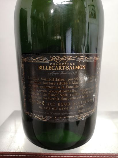 null 1 bouteille CHAMPAGNE "Le Clos Saint Hilaire" - Billecart Salmon 1996

En coffret...