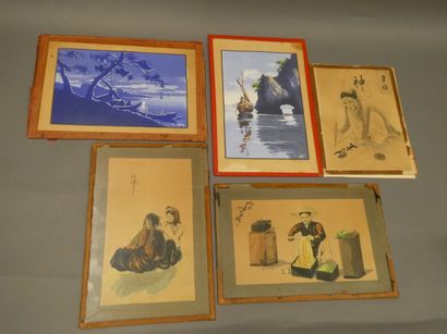 null CHINA

Set of five drawings and prints.

Size: 30 x 20 cm ; 24 x 18 cm